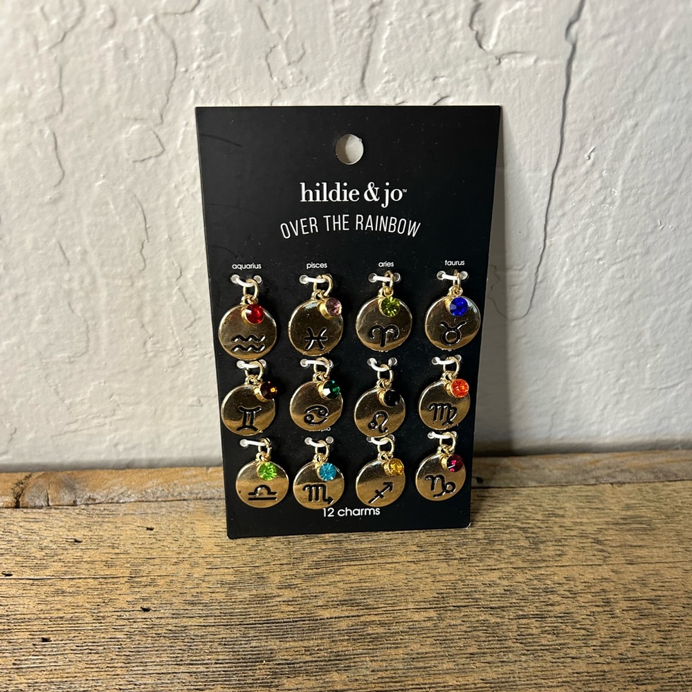 Zodiac charms. Choose one